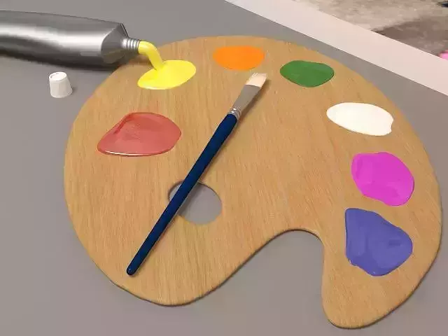 Paint PaintBrush Palette