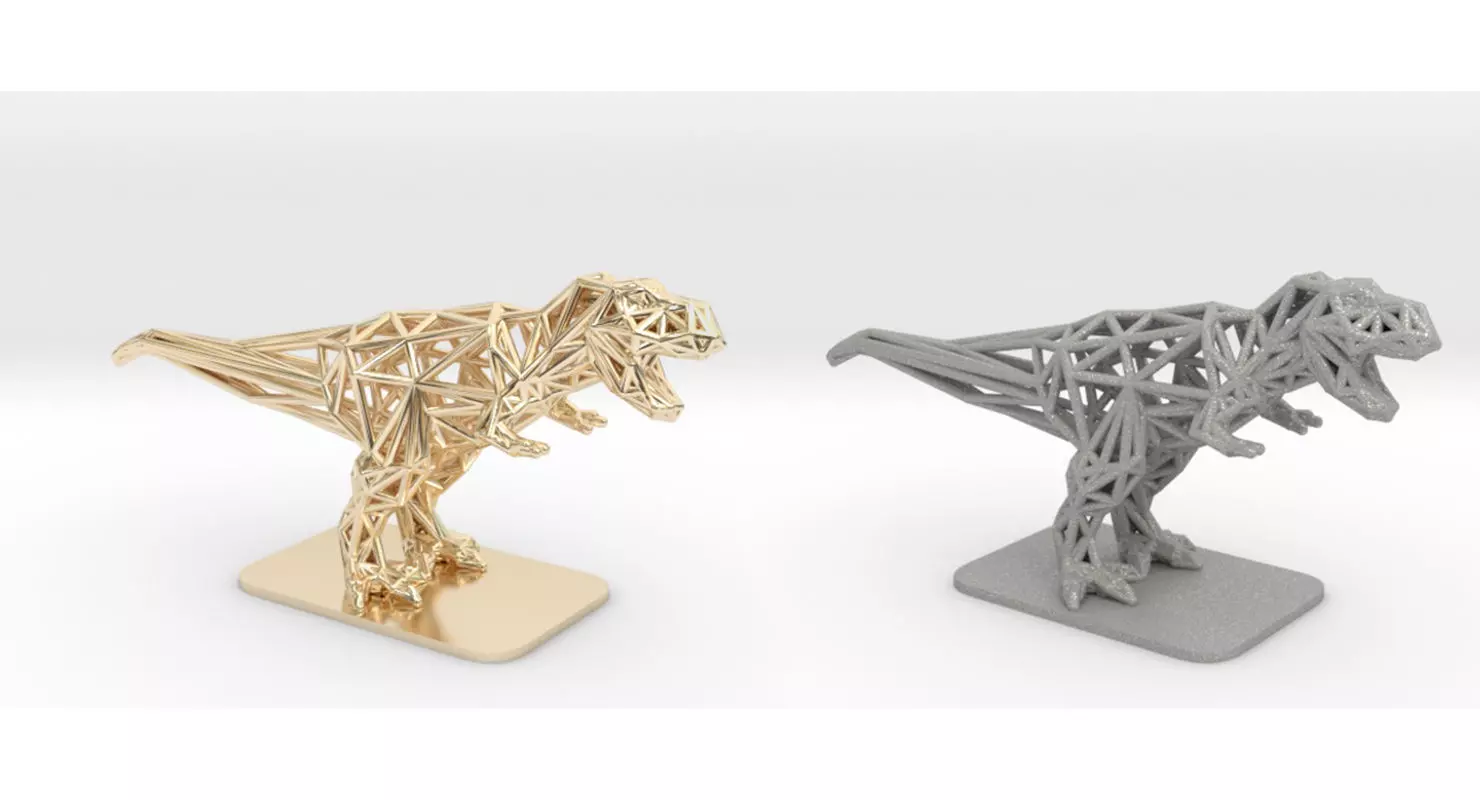 T-Rex Tyrannosaurus 3D print model_0