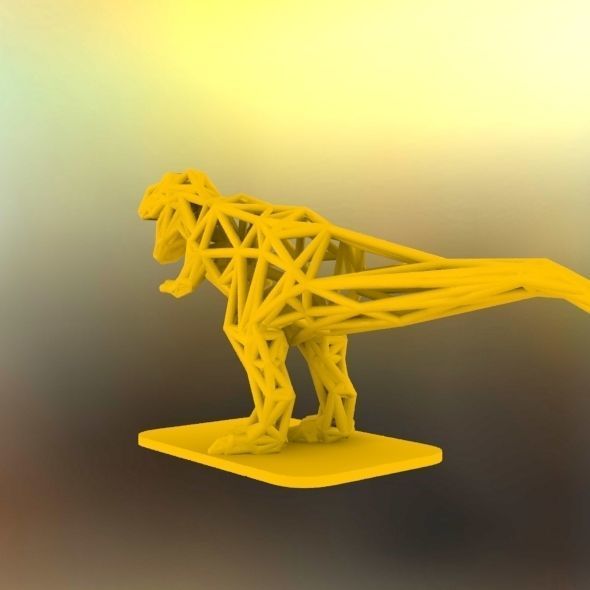 T-Rex Tyrannosaurus 3D print model_36