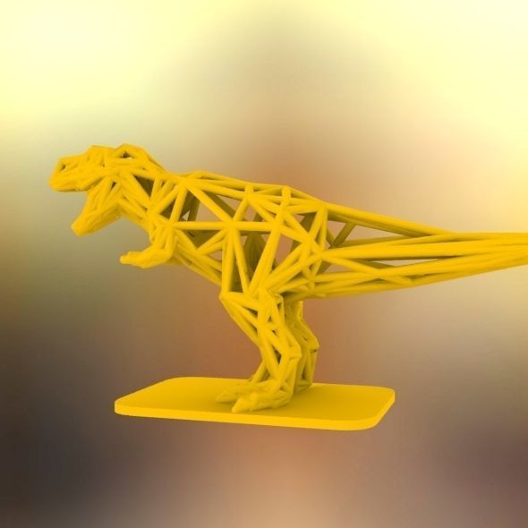 T-Rex Tyrannosaurus 3D print model_40