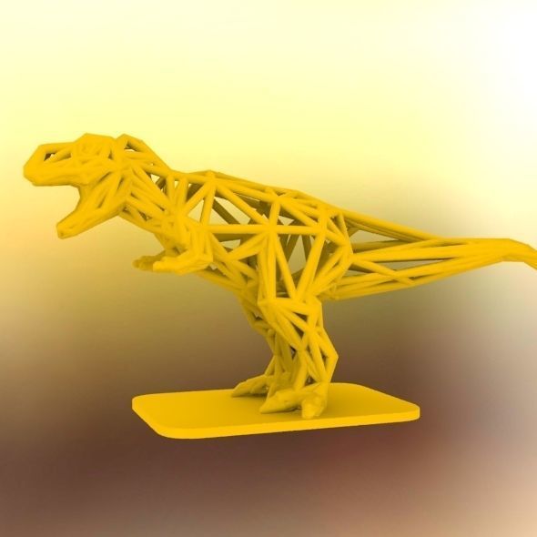 T-Rex Tyrannosaurus 3D print model_43