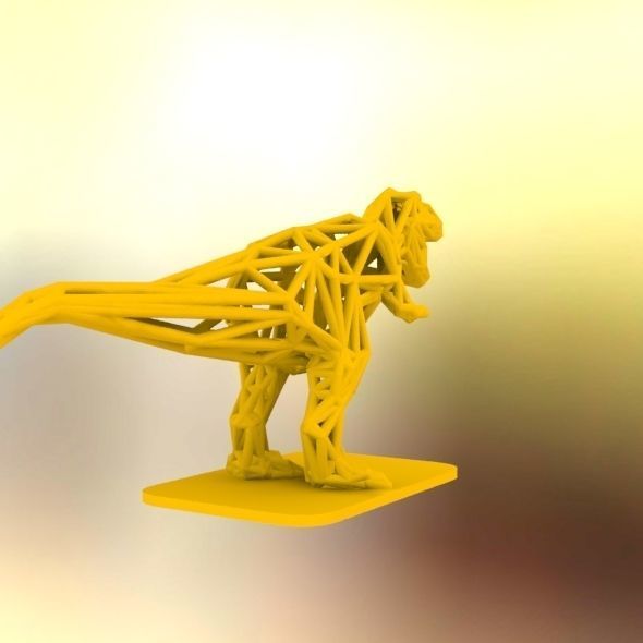 T-Rex Tyrannosaurus 3D print model_31
