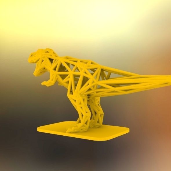 T-Rex Tyrannosaurus 3D print model_38