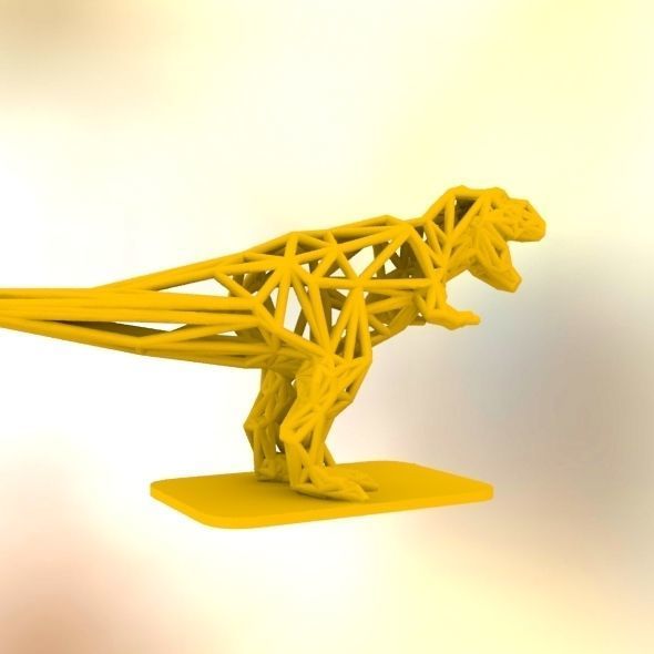 T-Rex Tyrannosaurus 3D print model_32