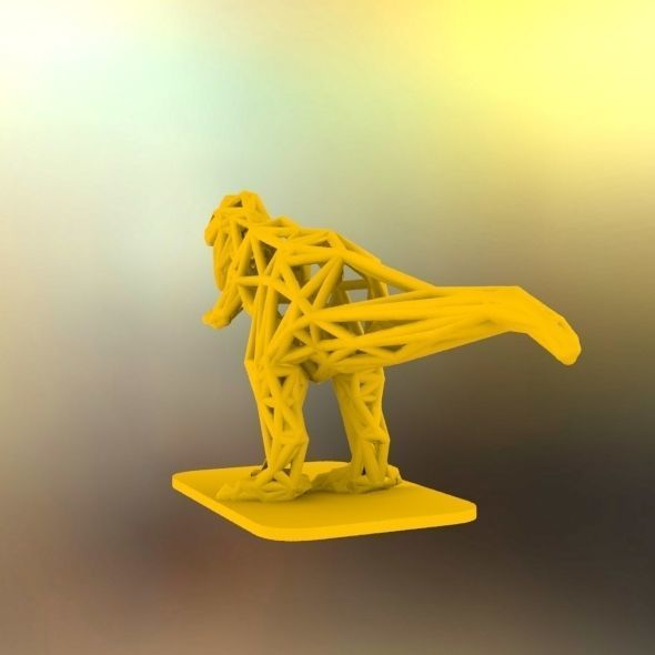 T-Rex Tyrannosaurus 3D print model_45