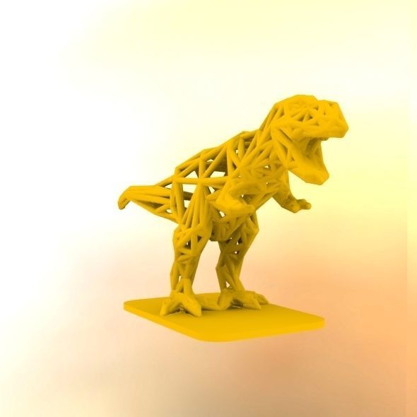 T-Rex Tyrannosaurus 3D print model_29