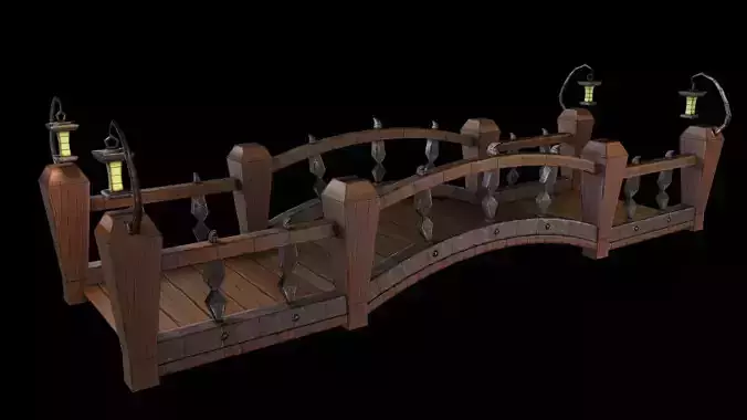 Stylized bridge