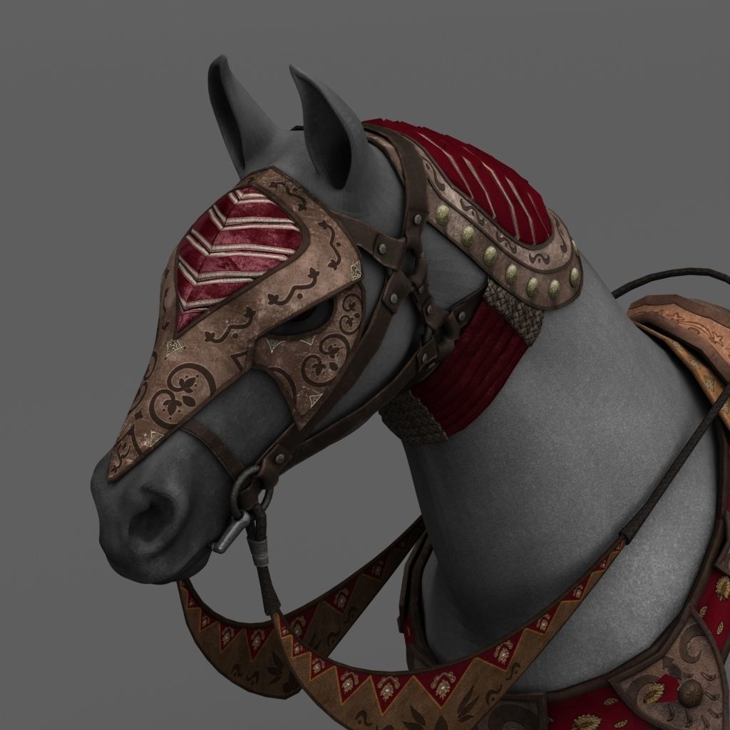 War horse 3D model_10