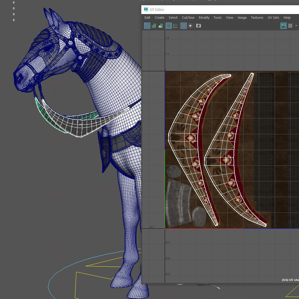 War horse 3D model_15