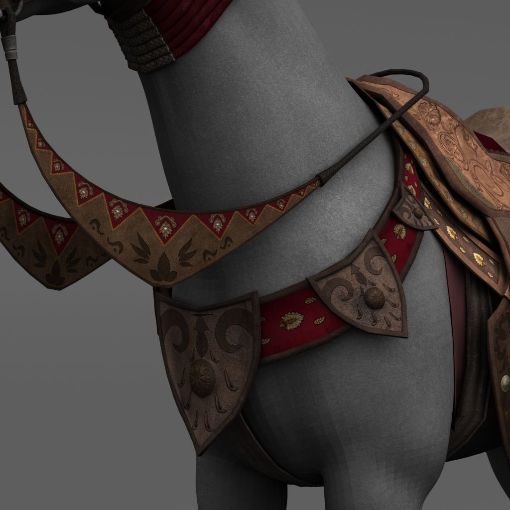 War horse 3D model_13