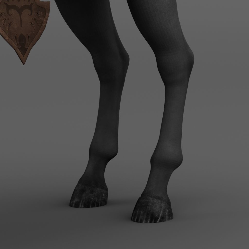 War horse 3D model_12