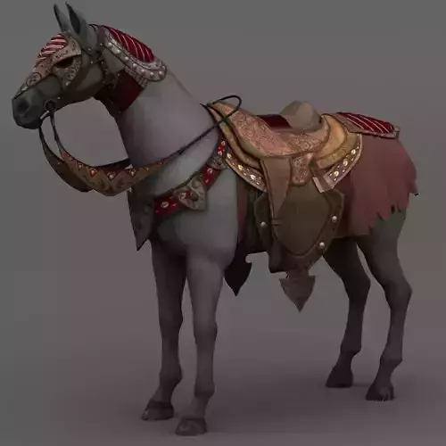 War horse 3D model
