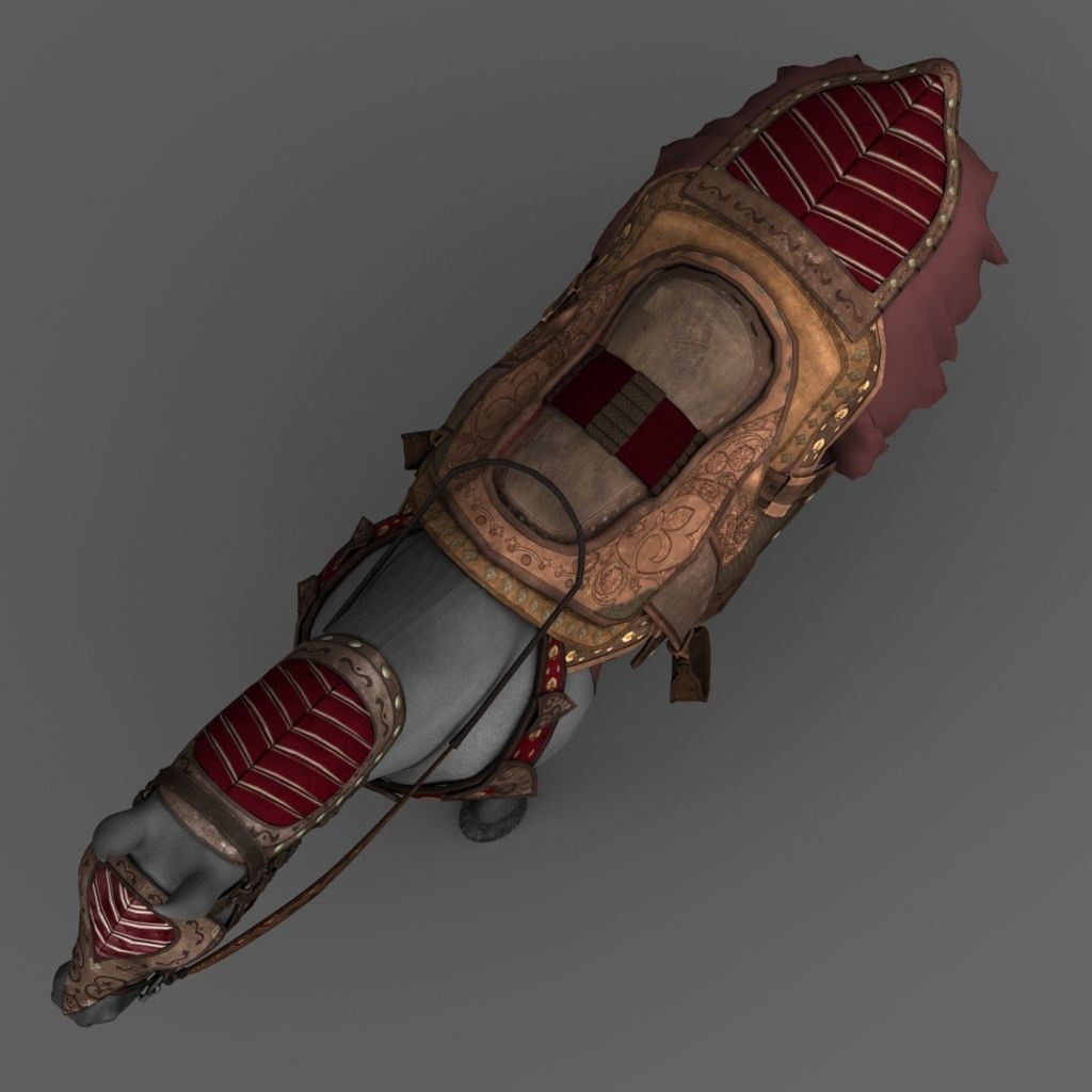 War horse 3D model_8