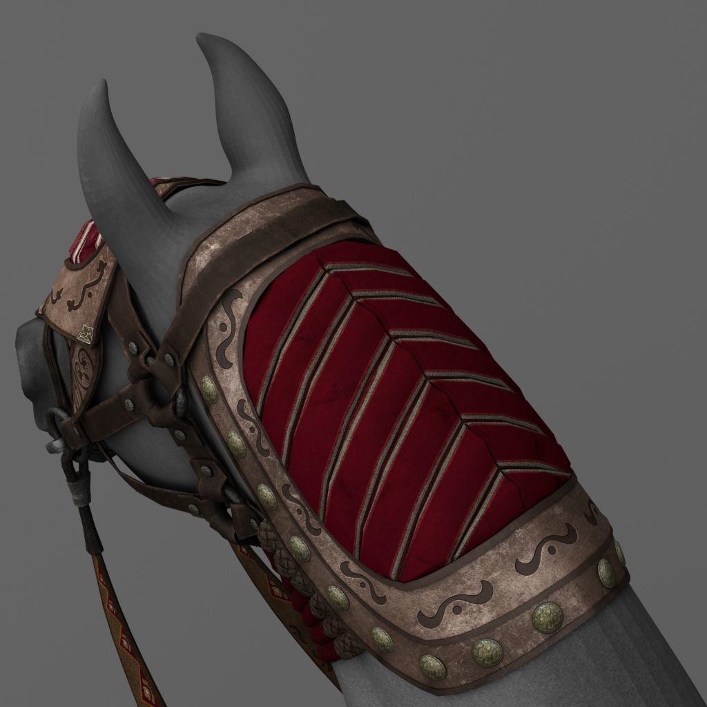 War horse 3D model_11