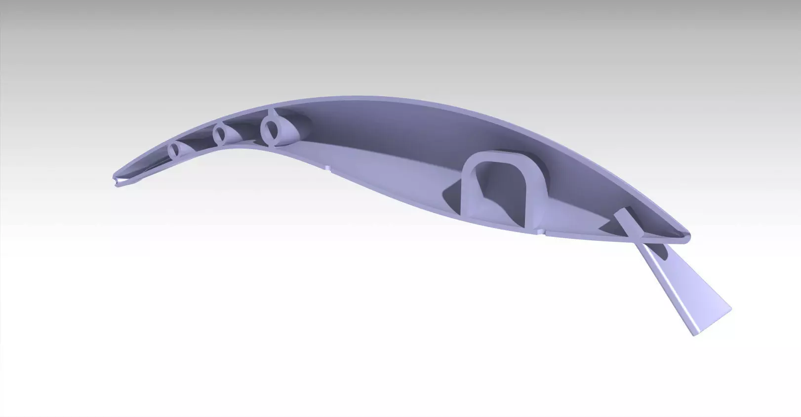 Fishing lure similar to the Turus Ukko Wobbler 3D print model_0