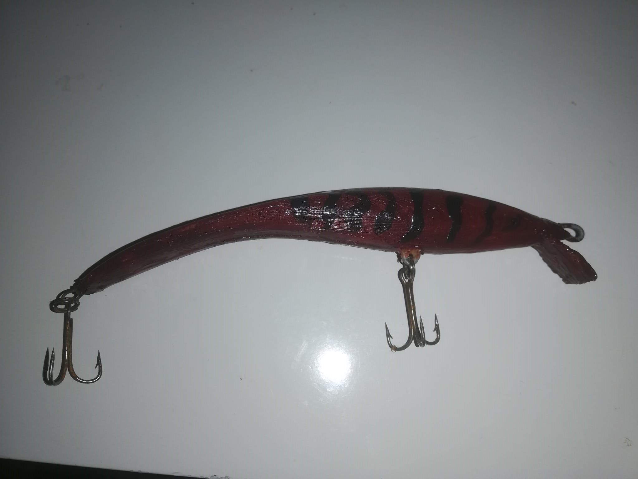 Fishing lure similar to the Turus Ukko Wobbler 3D print model_2