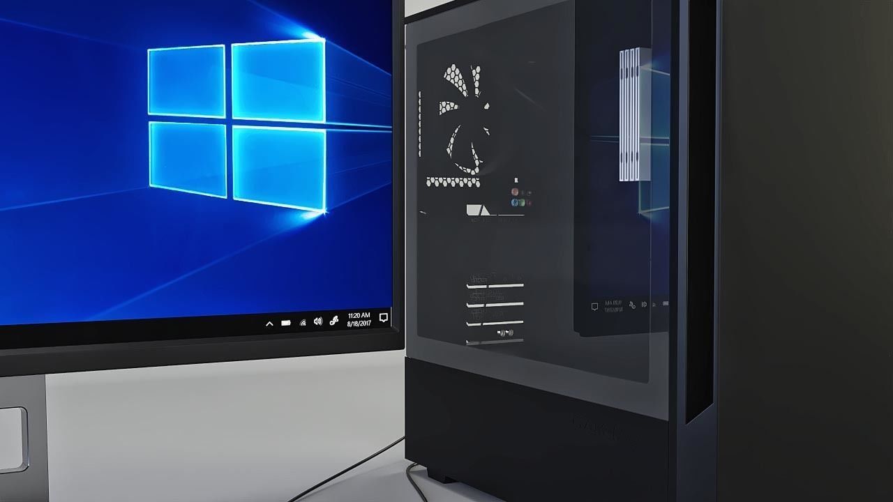 Gaming Desktop PC 3D model_7
