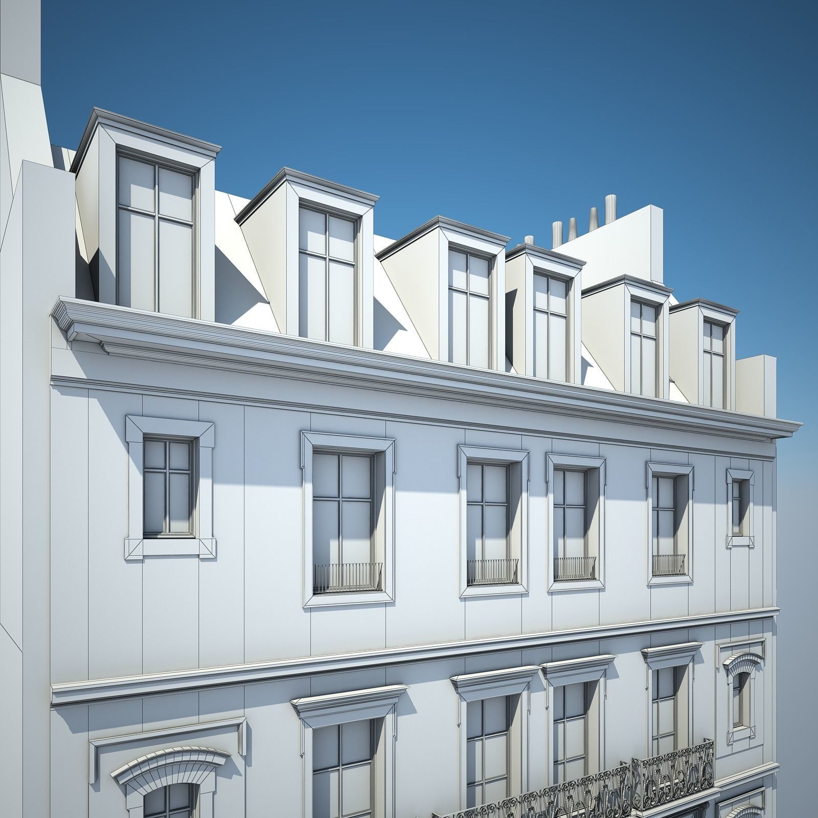 Old Building V 3D model_13