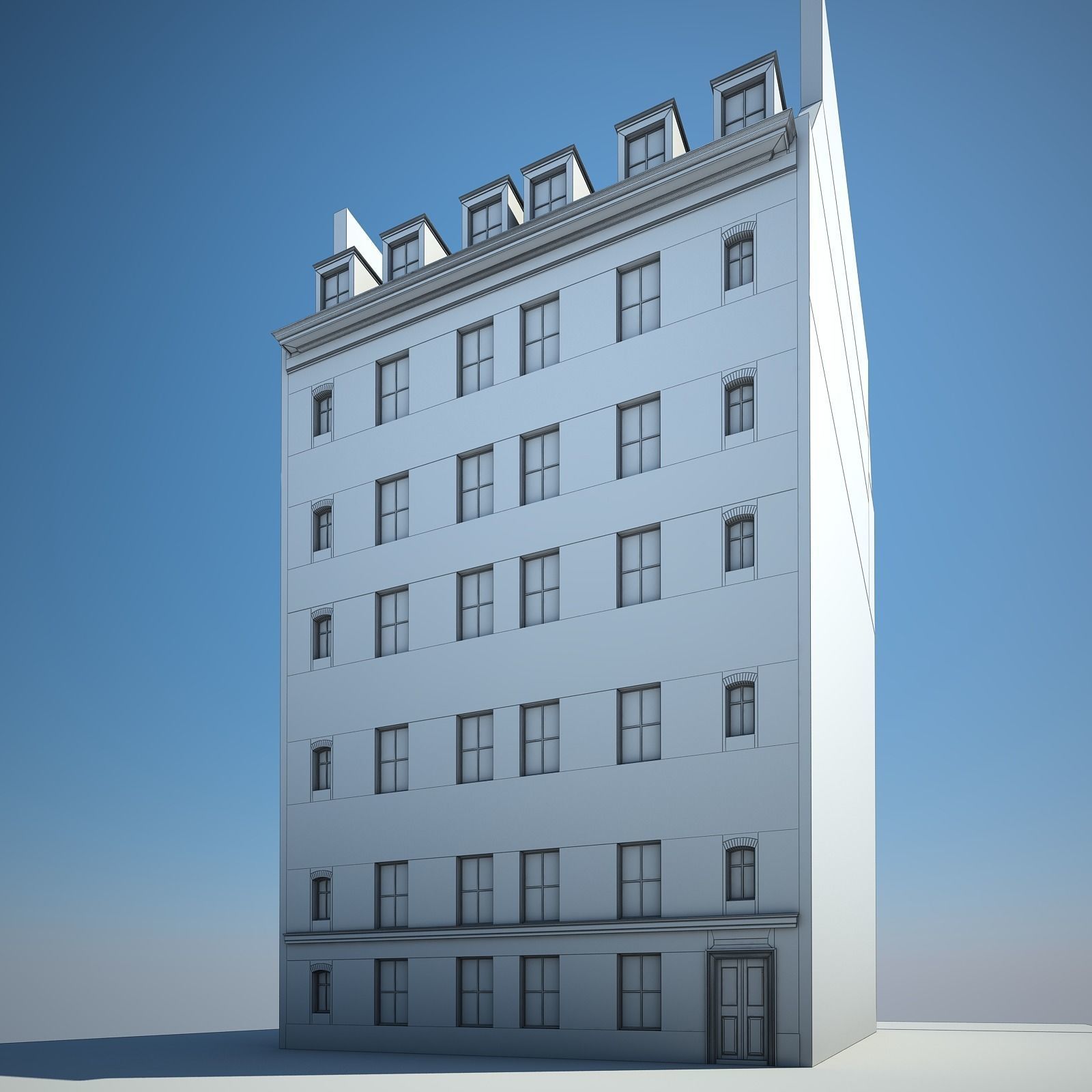 Old Building V 3D model_15