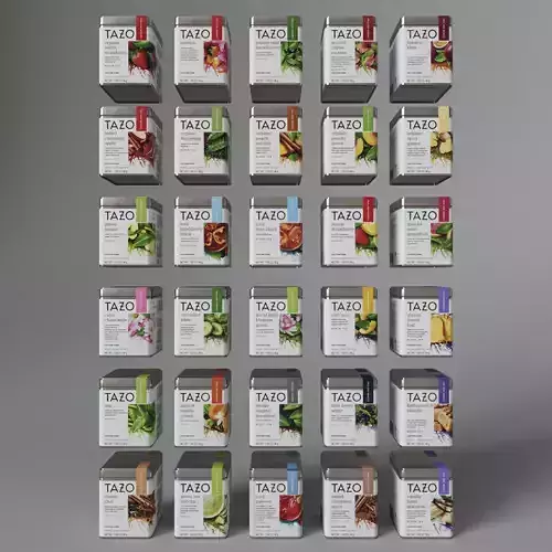 Tazo Tea Canister  3D model
