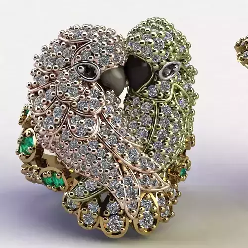 parrot couple Ring