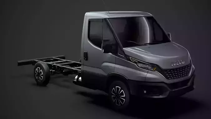 Iveco Daily Single Cab L2 Chassis 2020 3D model