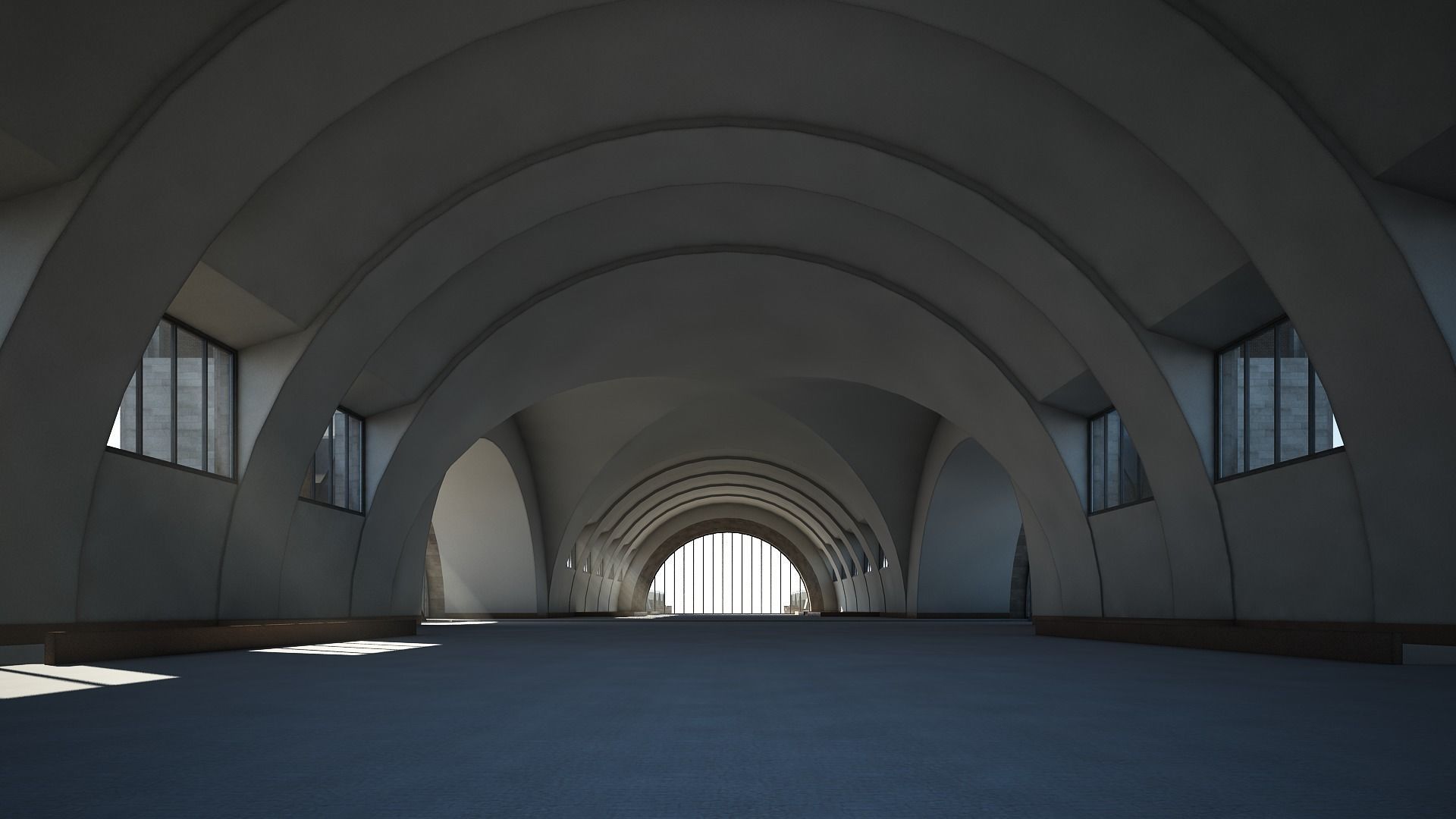 Train Station 3D model_10