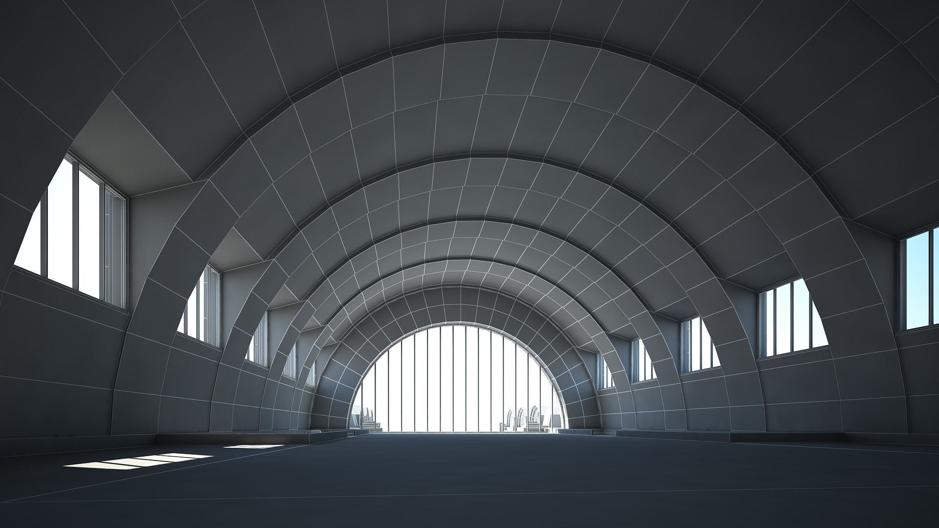 Train Station 3D model_29