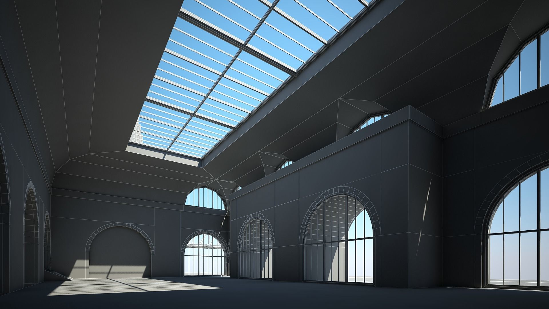 Train Station 3D model_28
