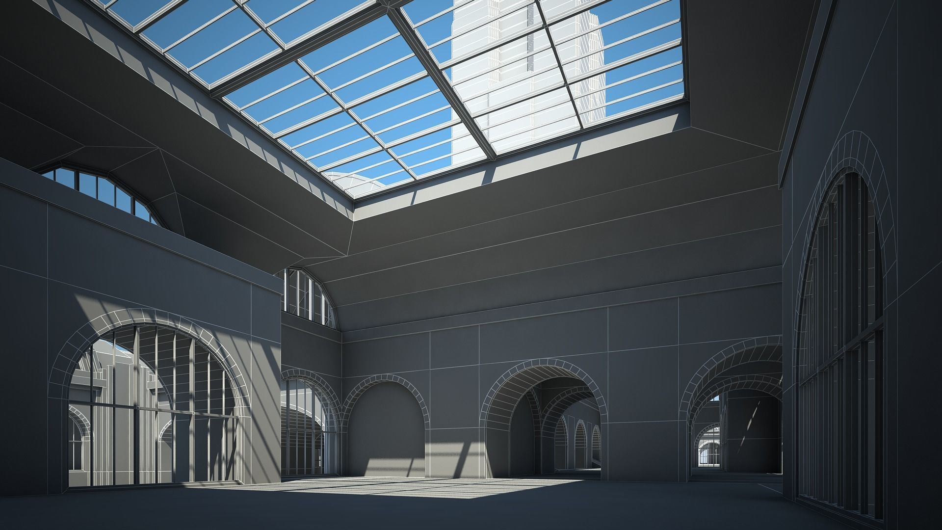 Train Station 3D model_30