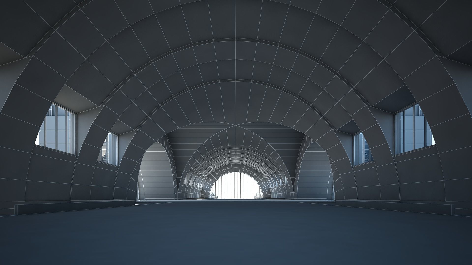 Train Station 3D model_23