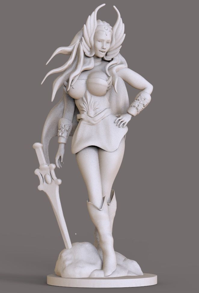 She Ra 3D print model_1