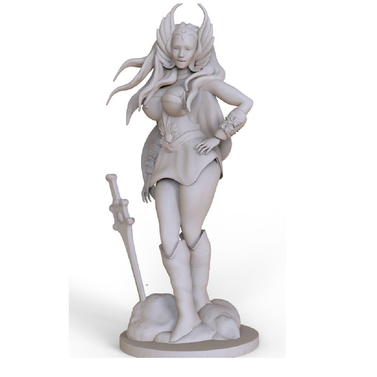 She Ra 3D print model_3