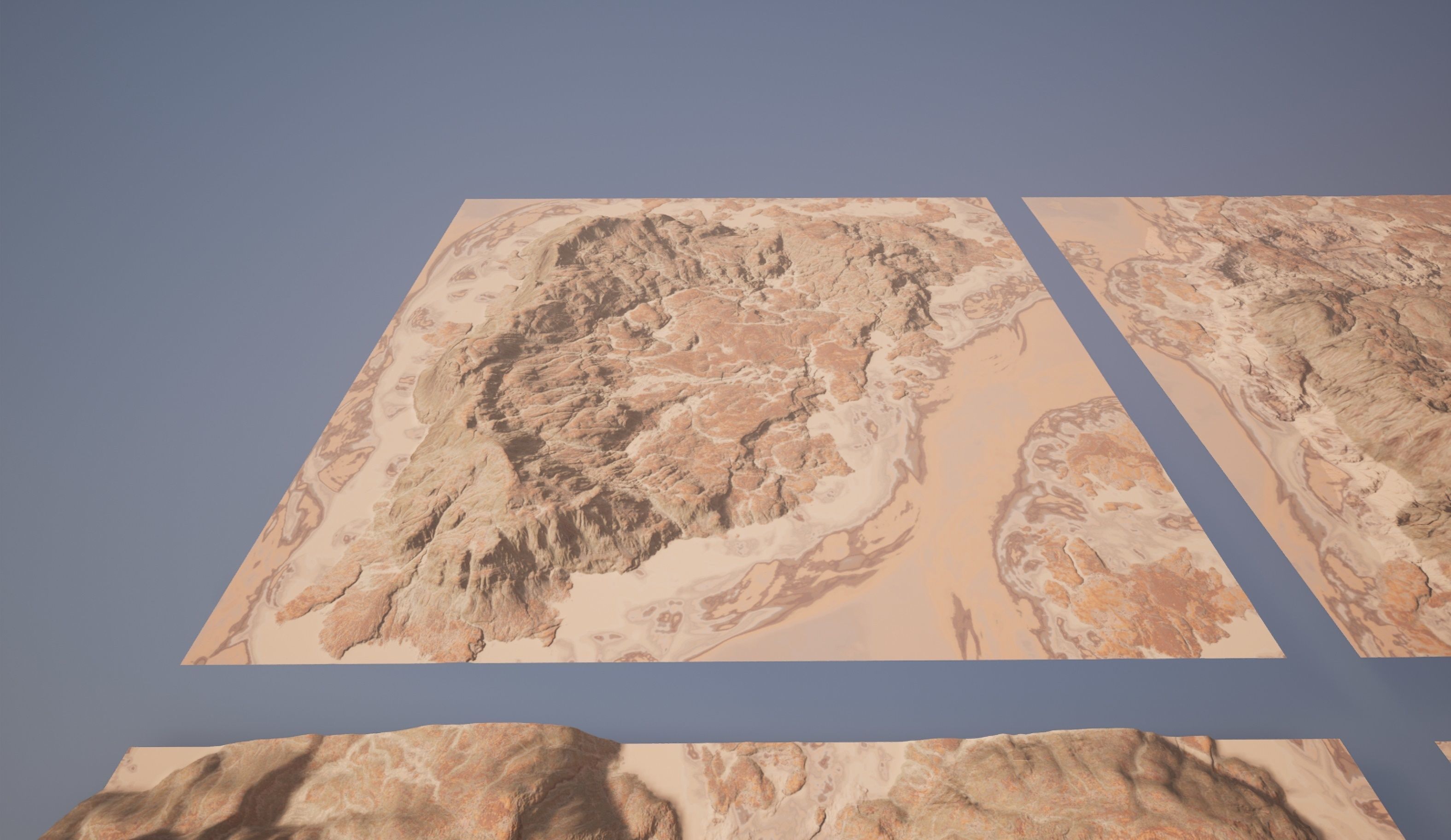 Background  Desert Mountains  Pack 3D model_8
