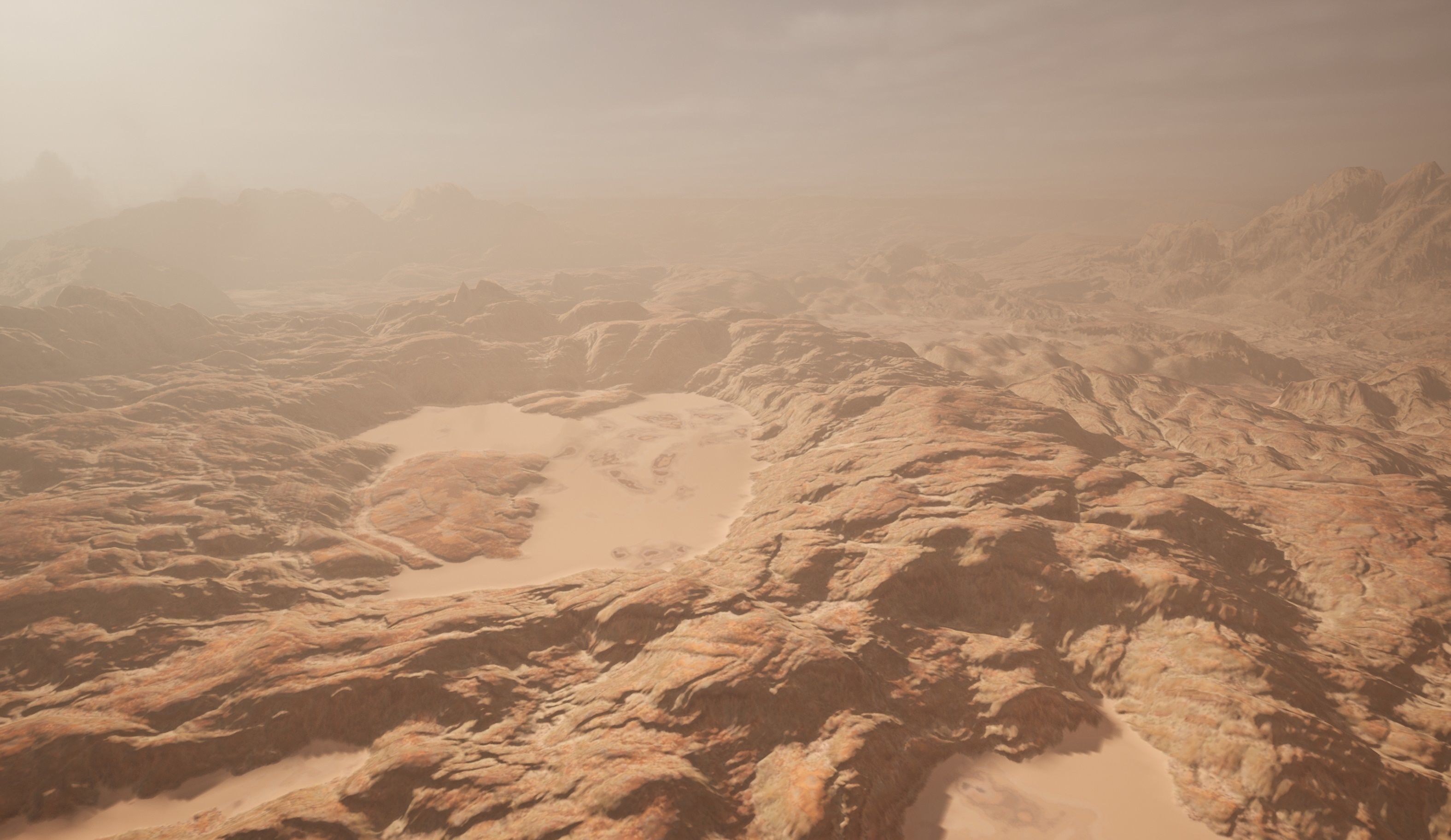 Background  Desert Mountains  Pack 3D model_1