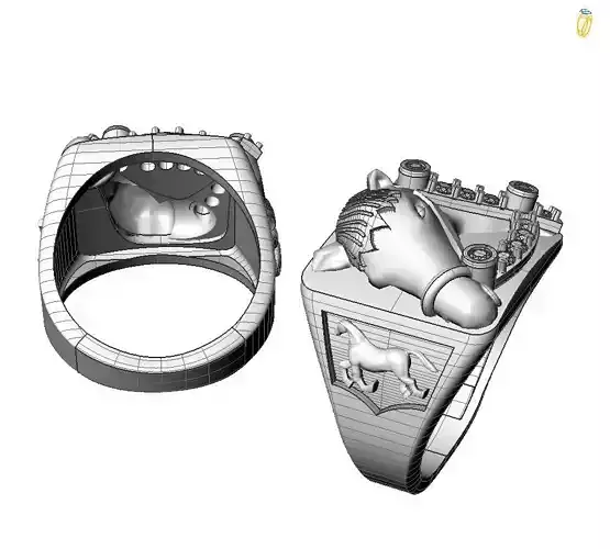 Horse men Ring