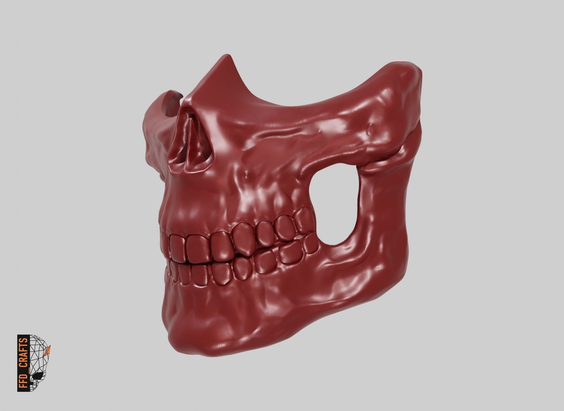 Higgs mask from Death Stranding 3D print model_3