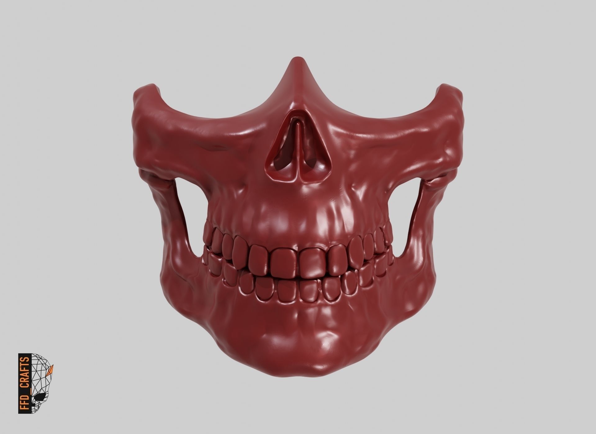 Higgs mask from Death Stranding 3D print model_2