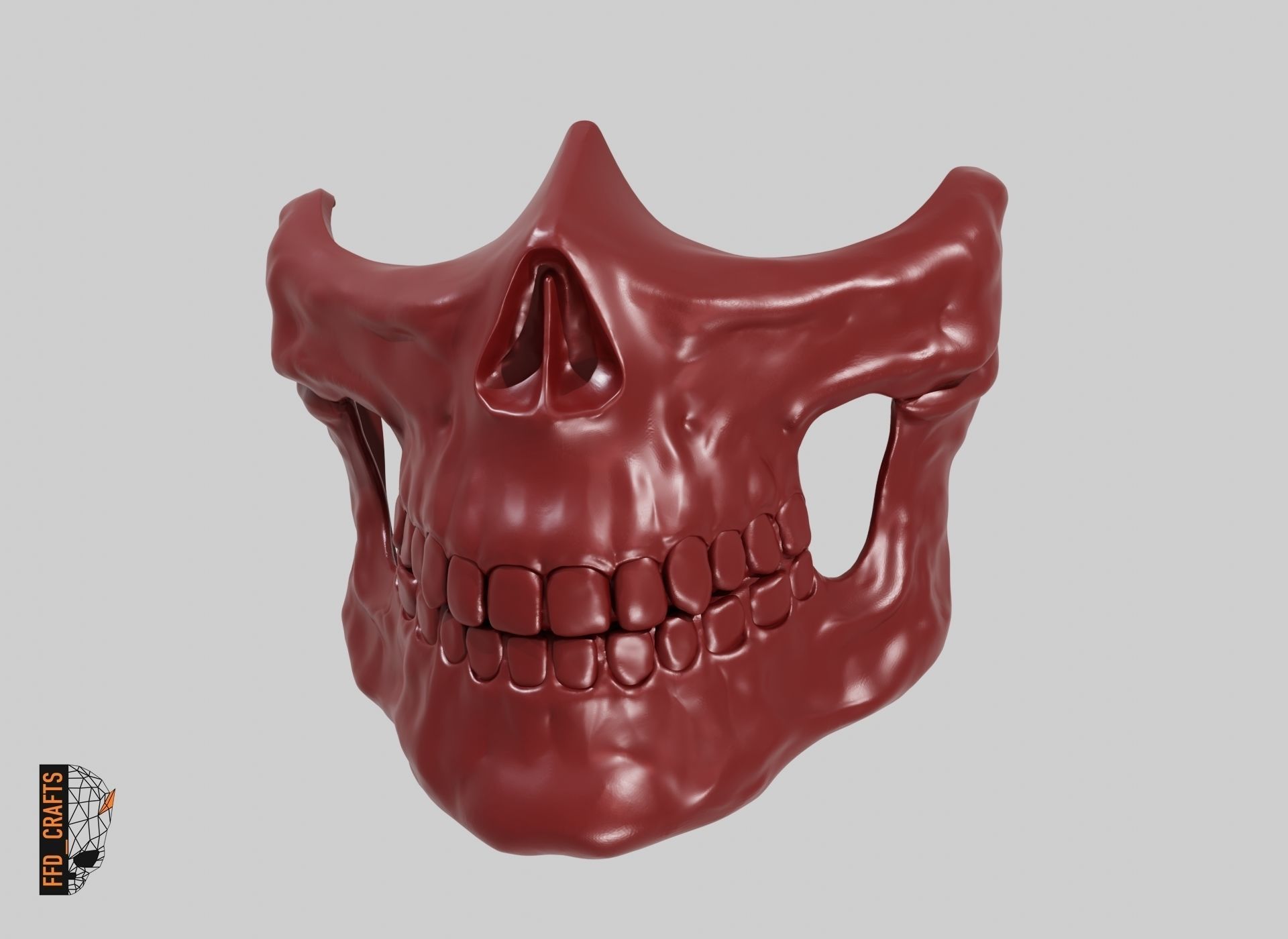 Higgs mask from Death Stranding 3D print model_1