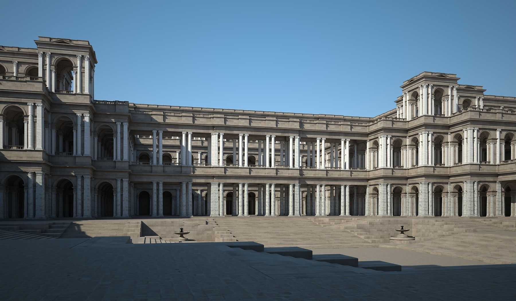 Ancient Roman Forum 3D model_2