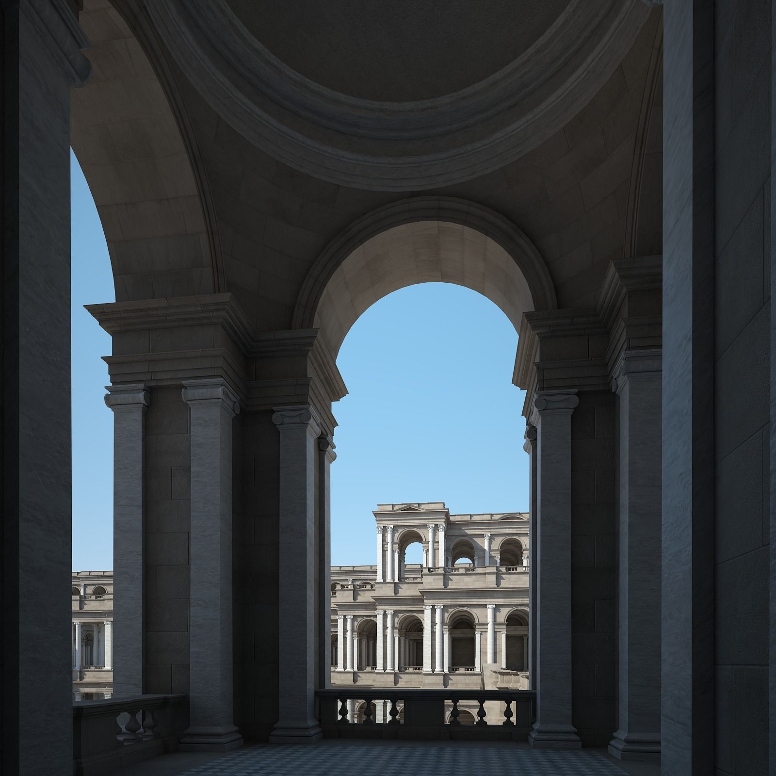 Ancient Roman Forum 3D model_44
