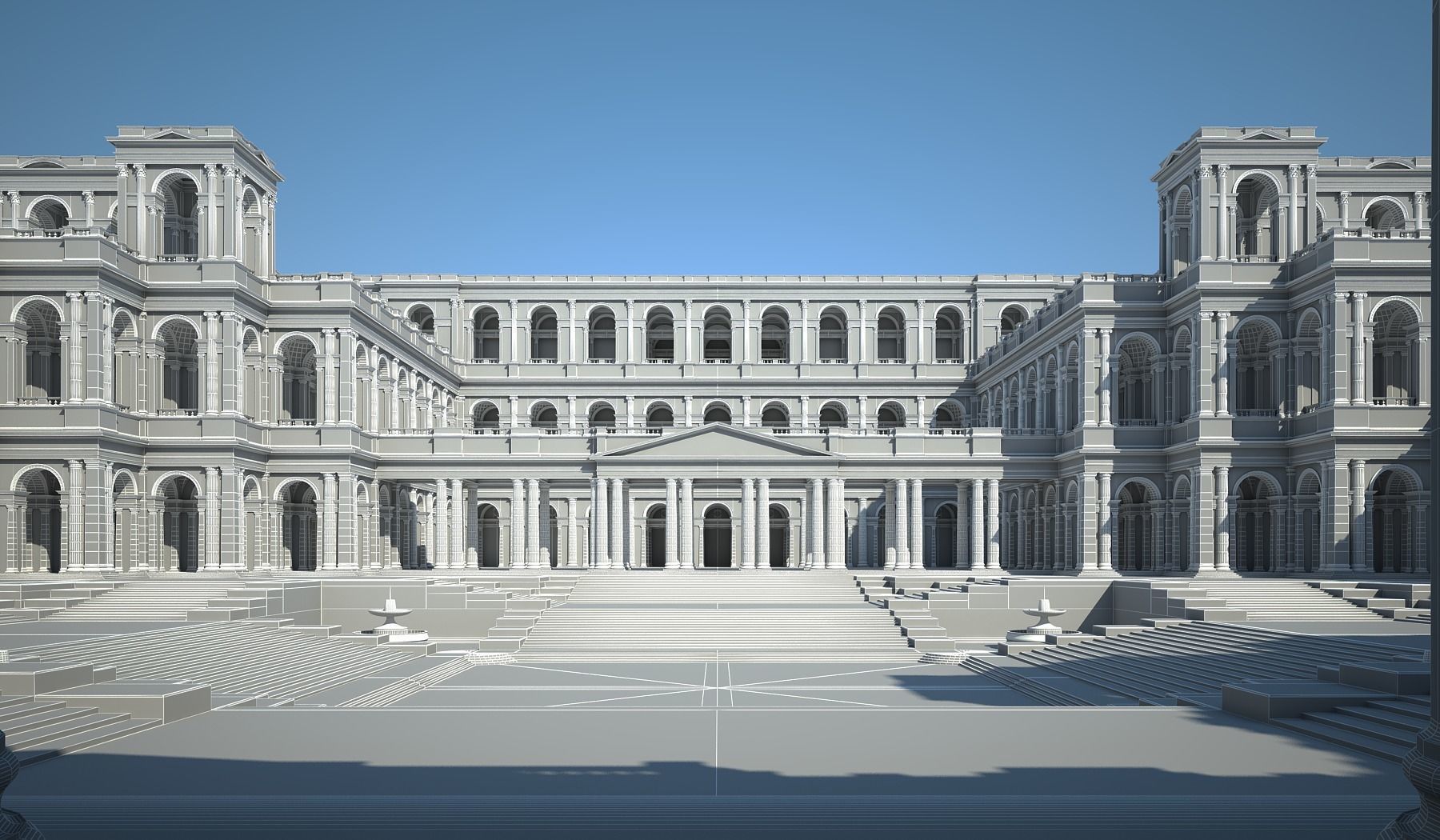 Ancient Roman Forum 3D model_66