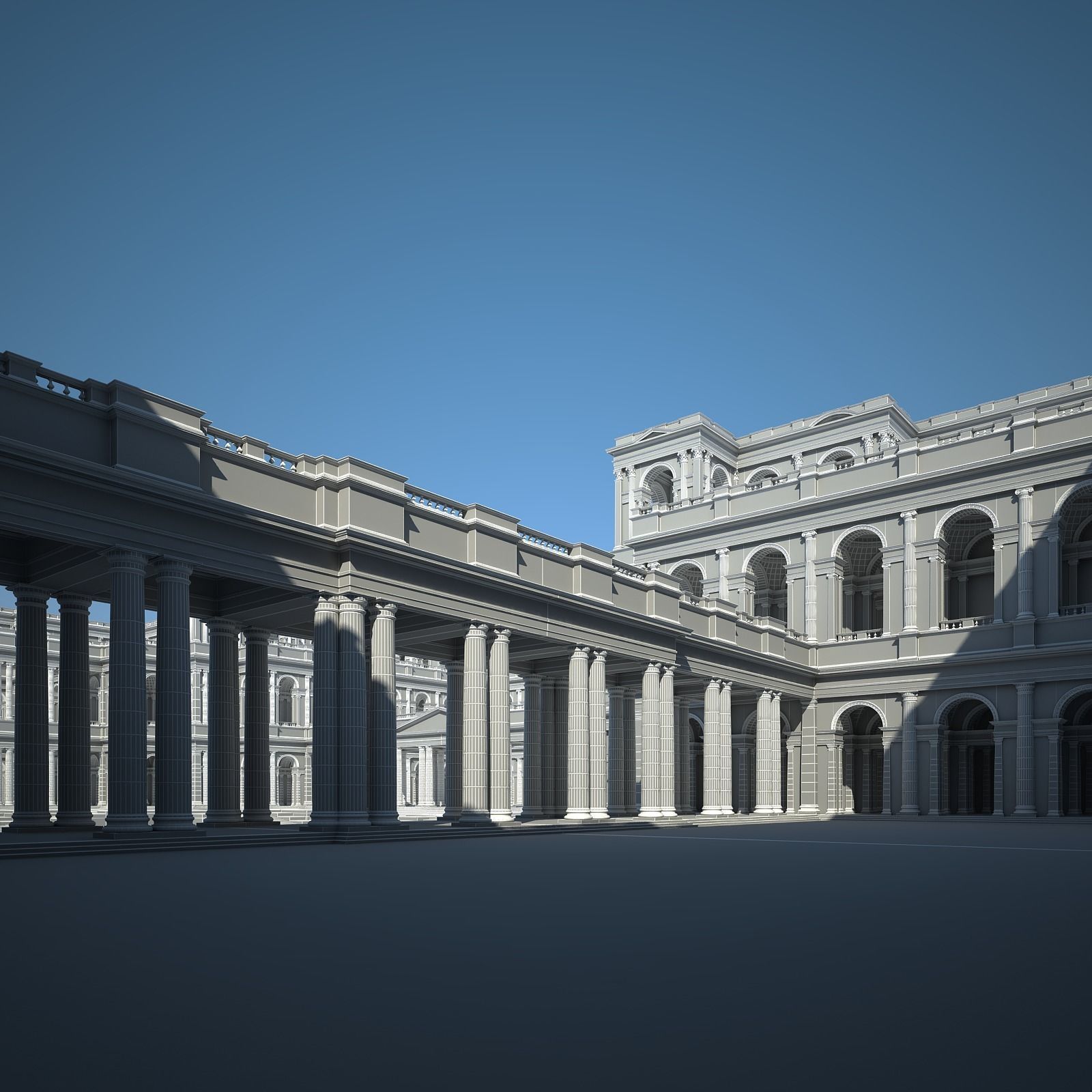 Ancient Roman Forum 3D model_79