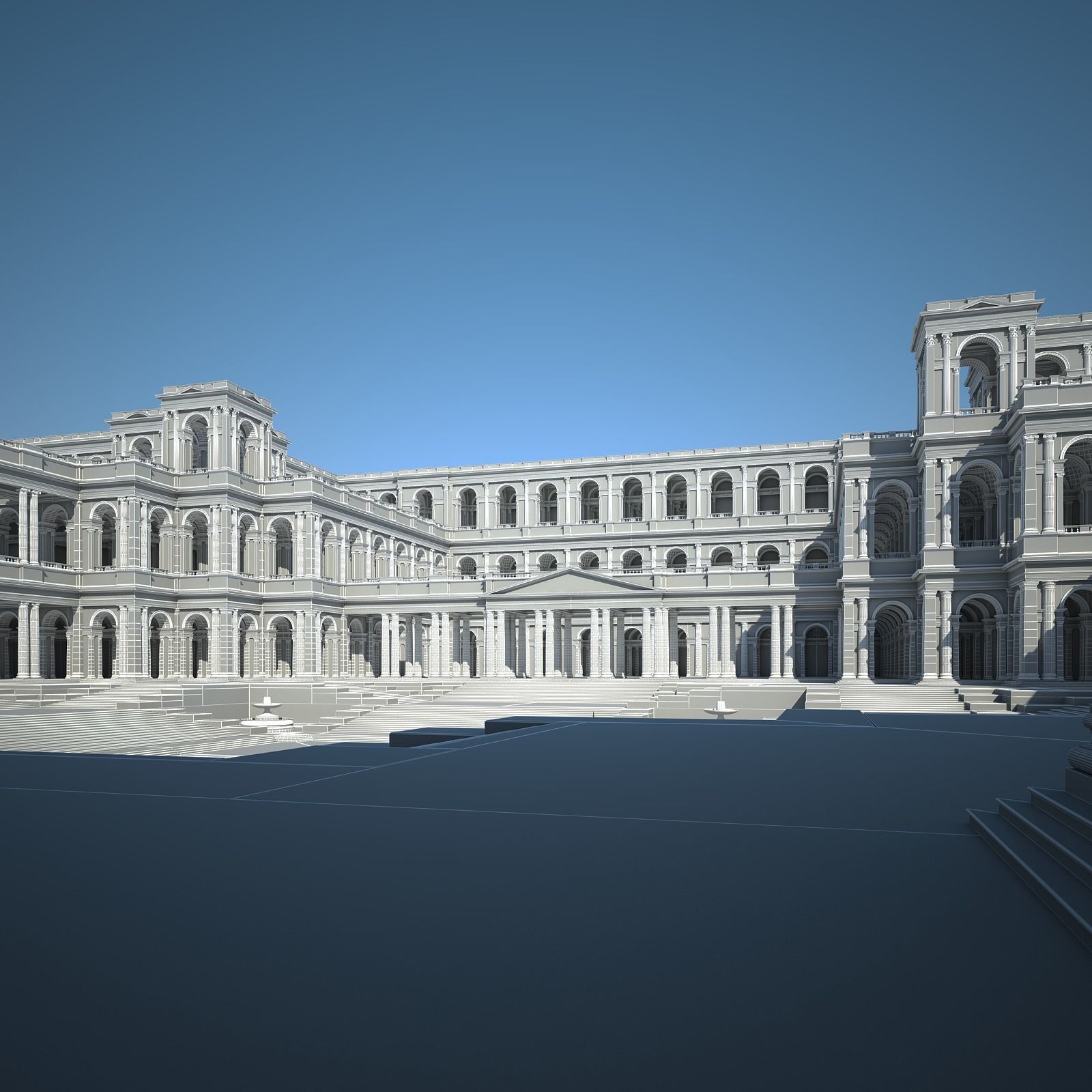 Ancient Roman Forum 3D model_55