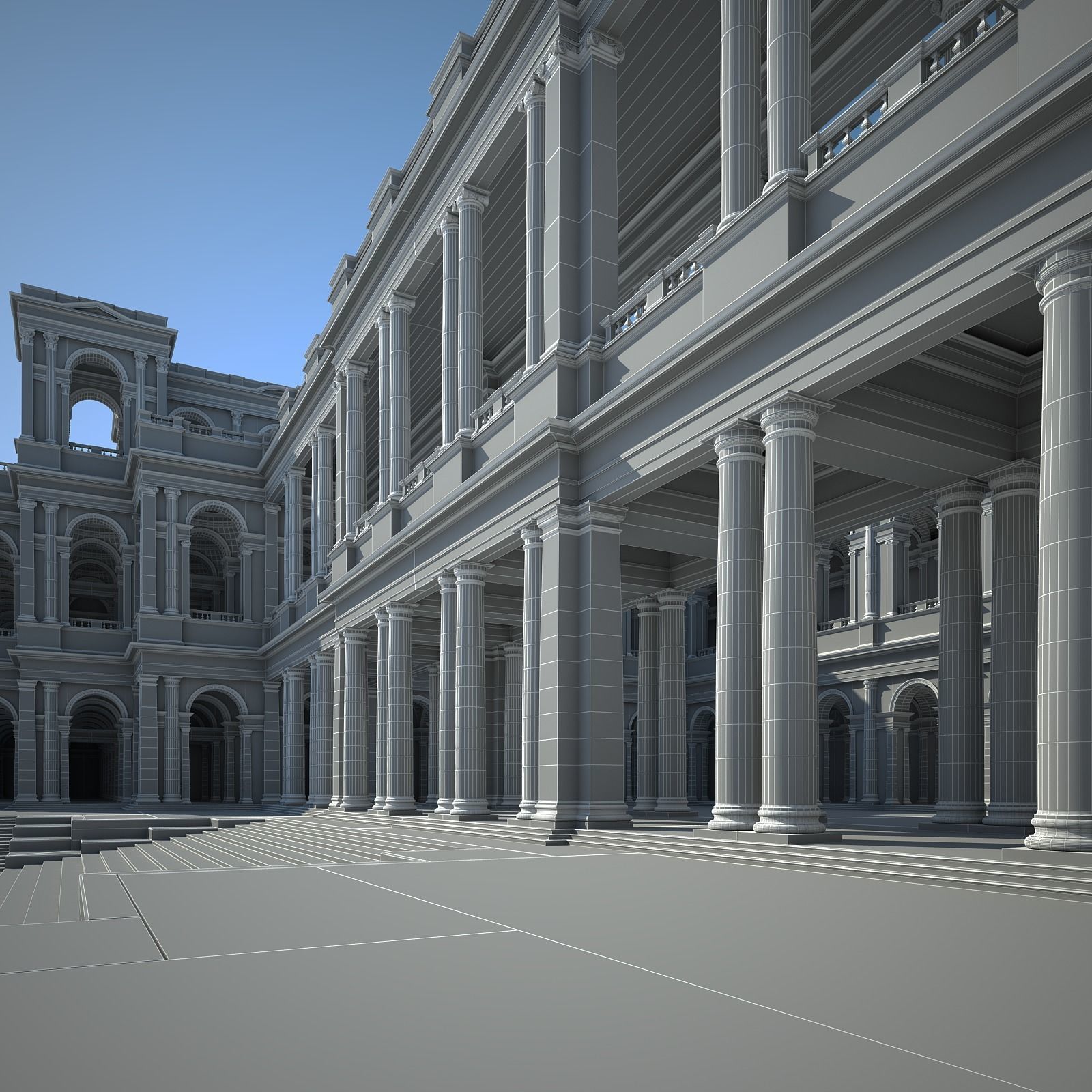 Ancient Roman Forum 3D model_74