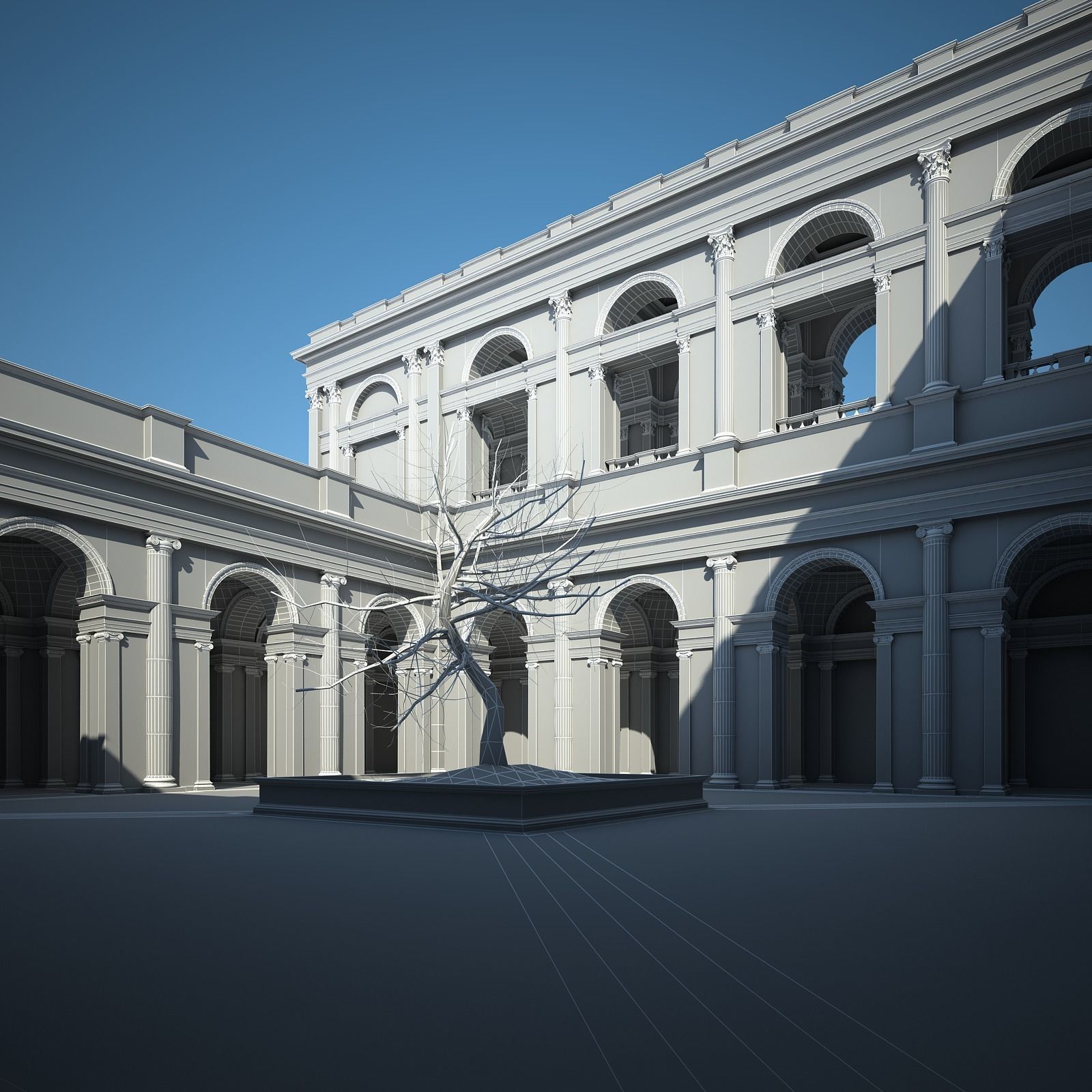 Ancient Roman Forum 3D model_84