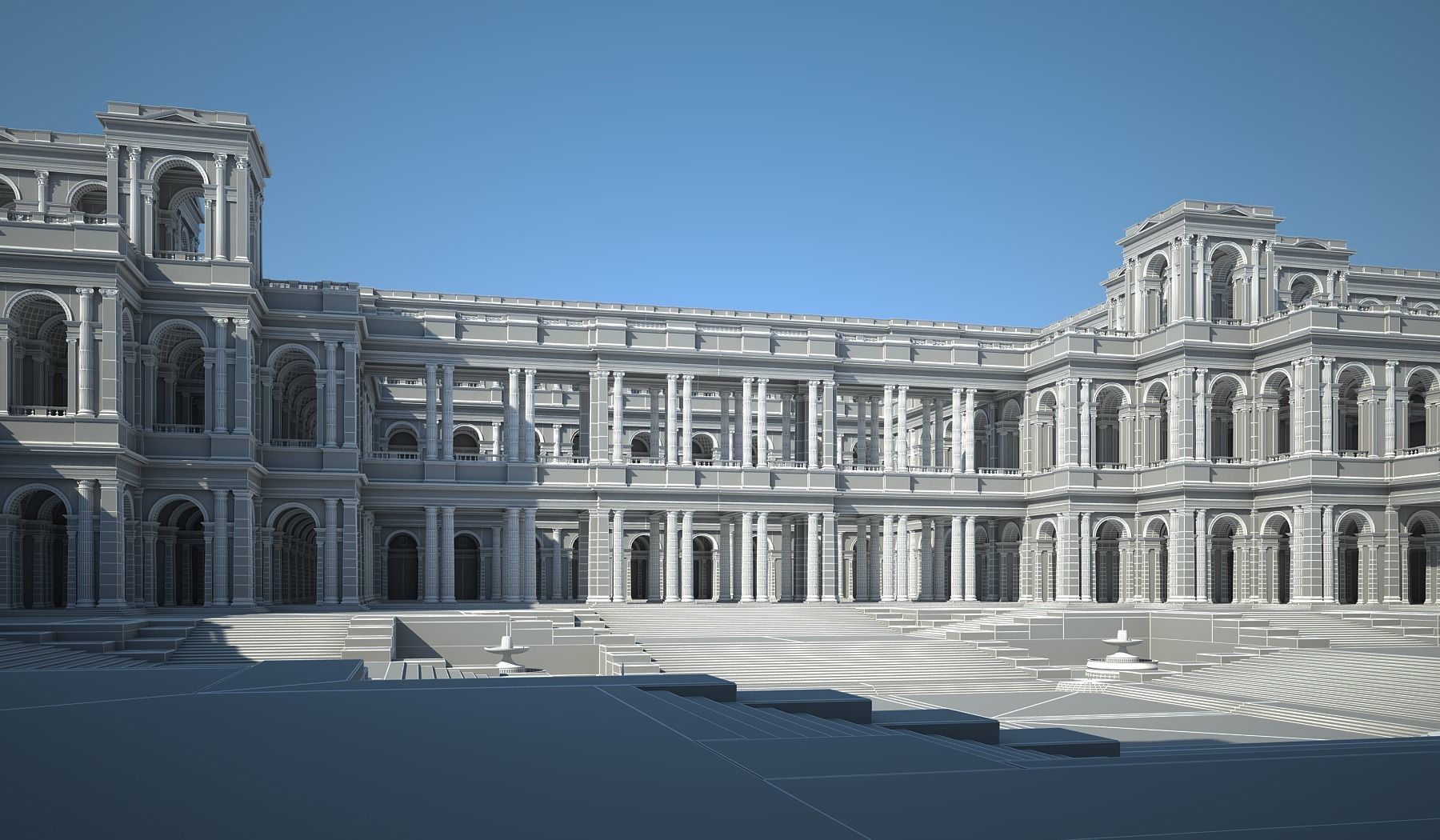 Ancient Roman Forum 3D model_58