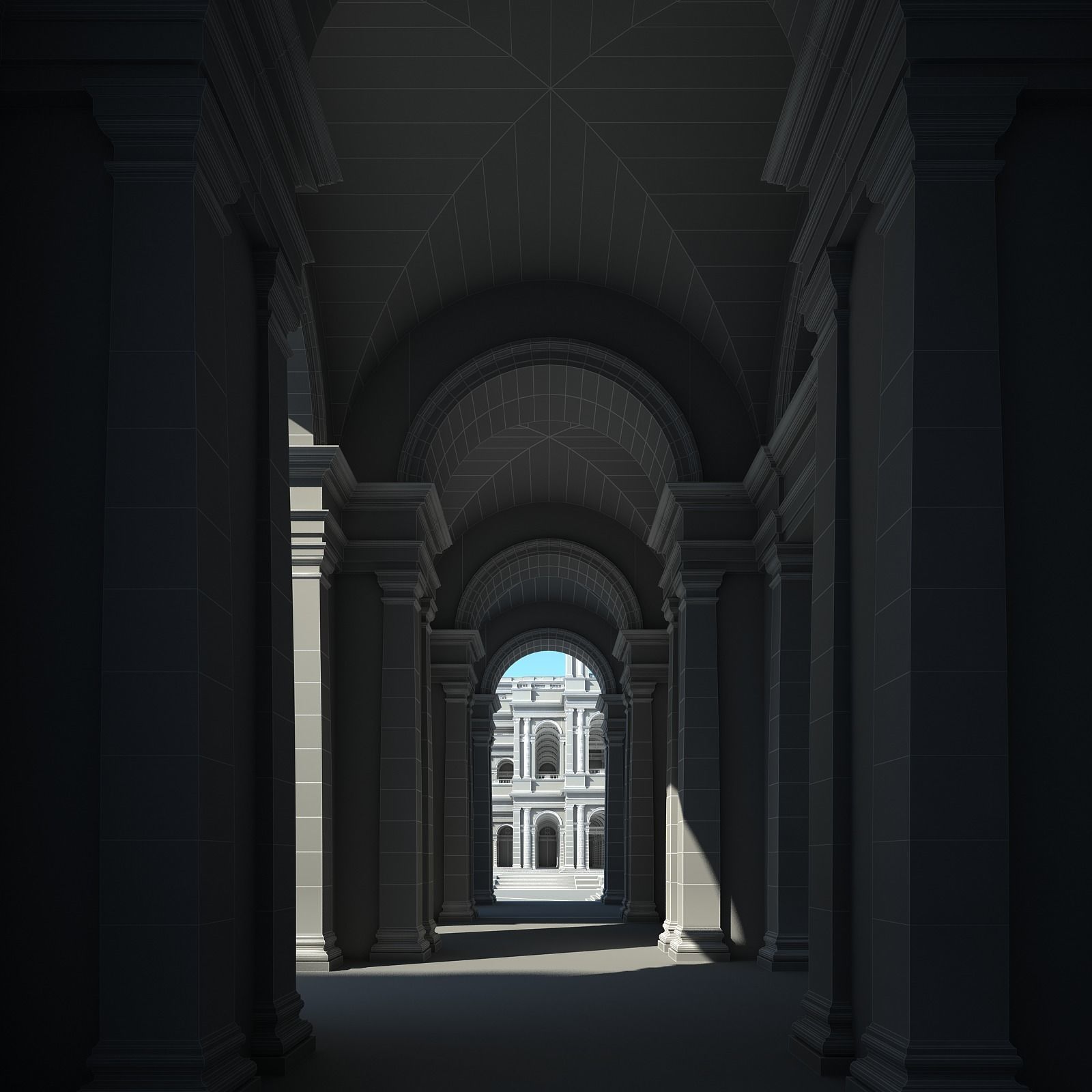 Ancient Roman Forum 3D model_86