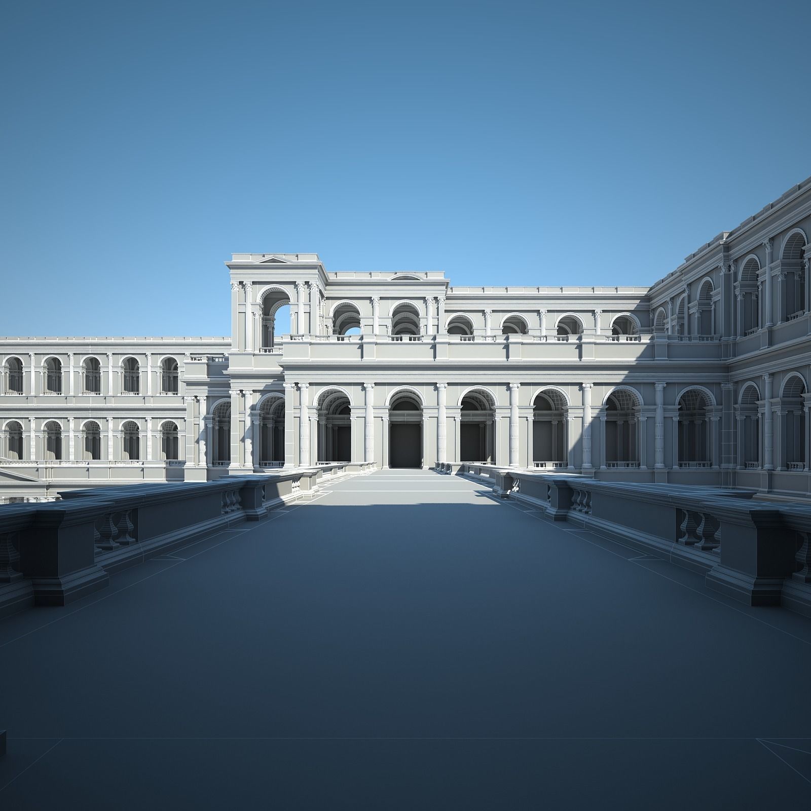 Ancient Roman Forum 3D model_94