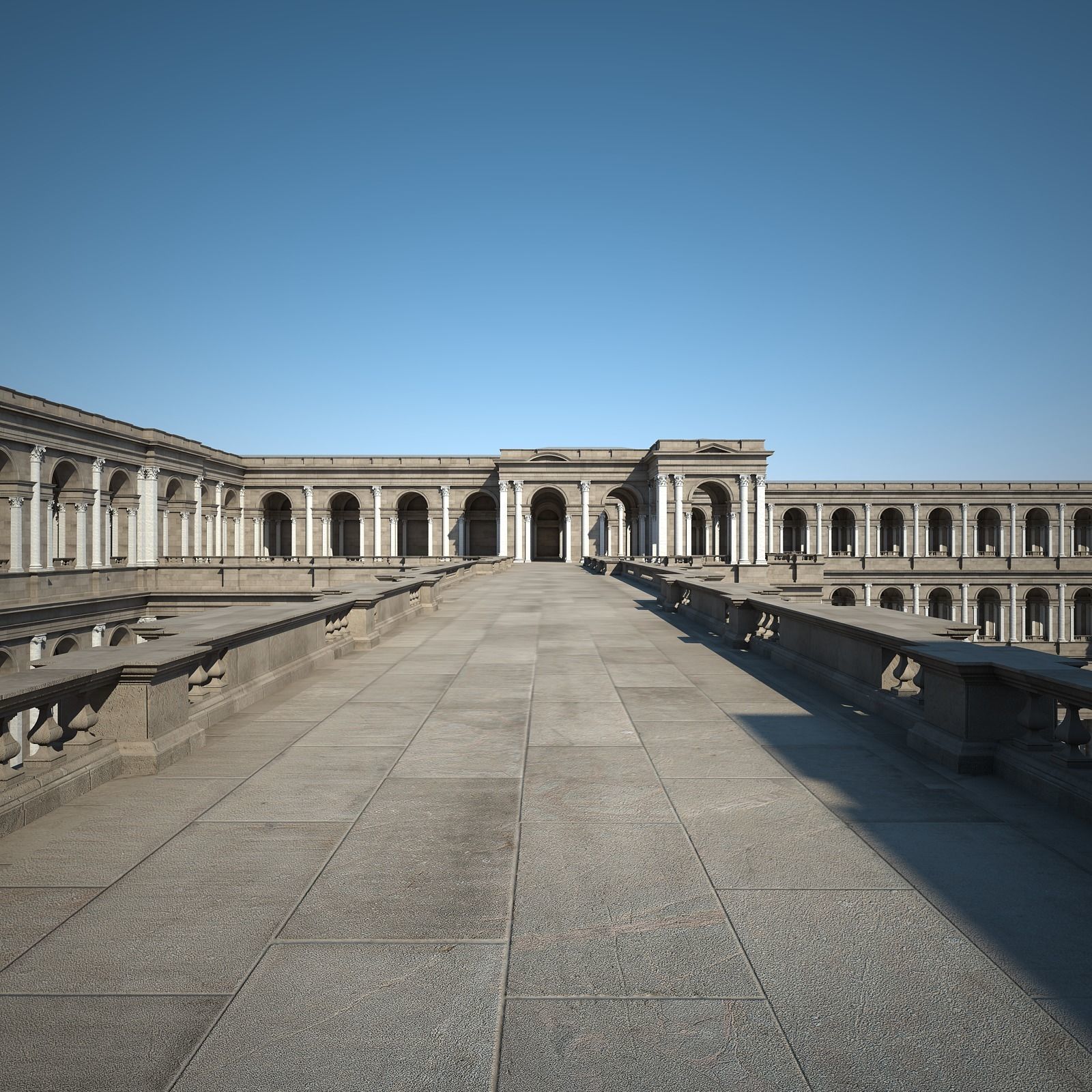 Ancient Roman Forum 3D model_50